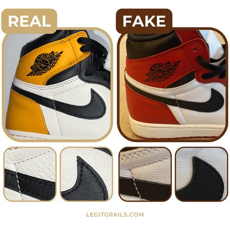 how to check if jordans are fake